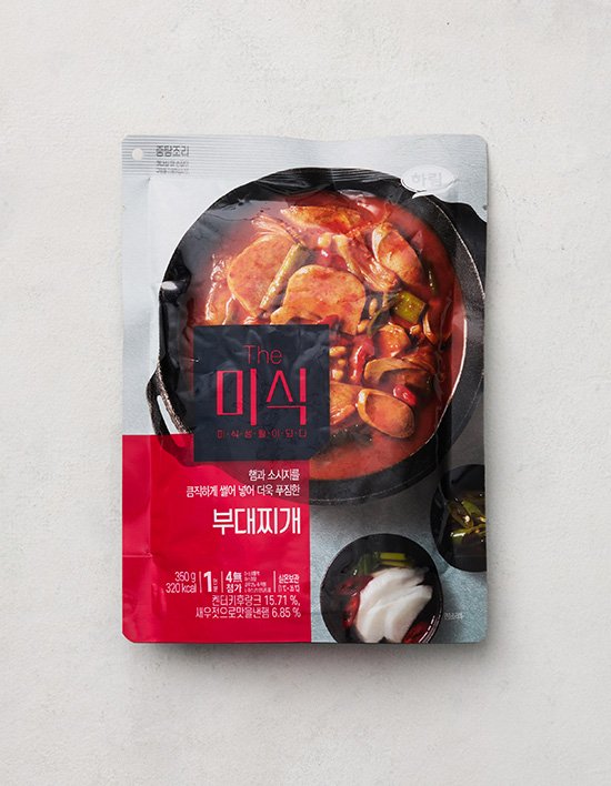 【하루出品】 하림 The미식] 부대찌개 350g - 마켓컬리